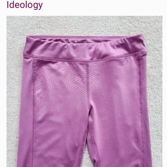 Ideology Lattice Cutout Cropped Leggings Medium - Picture 2 of 11